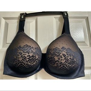Soma Stunning Support Balconette Bra in Black Floral 42DDD